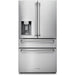 Thor Kitchen Kitchen Appliance Packages Thor Kitchen 48 In. Dual Fuel Range, Range Hood, Refrigerator with Water and Ice Dispenser, Dishwasher, Microwave Drawer, Wine Cooler Appliance Package