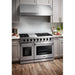 Thor Kitchen 48 in. Gas Range, Dishwasher, Refrigerator with Water and Ice Dispenser Appliance Package