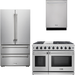 Thor Kitchen 48 In. Gas Range, Refrigerator, Dishwasher Appliance Package