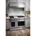 Thor Kitchen Kitchen Appliance Packages Thor Kitchen 48 In. Propane Gas Burner, Electric Oven Range, Range Hood, Refrigerator with Water and Ice Dispenser, Dishwasher, Microwave Drawer Appliance Package