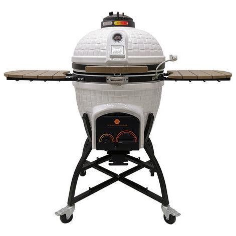 Vision Grills Grills Vision Grills Elite Series XR402WC Deluxe Ceramic Kamado in White
