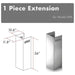 ZLINE 1 Piece Chimney Extension for 10ft Ceiling (1PCEXT-696)