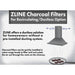 ZLINE Range Hood Accessories ZLINE 1 Set Charcoal Filters (CF1-587/597/9597) for Range Hoods w/ Recirculating Option