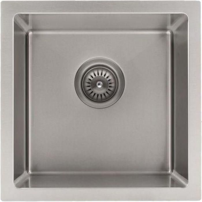 ZLINE 15 in. Boreal Undermount Single Bowl Bar Kitchen Sink in Stainless Steel, SUS-15