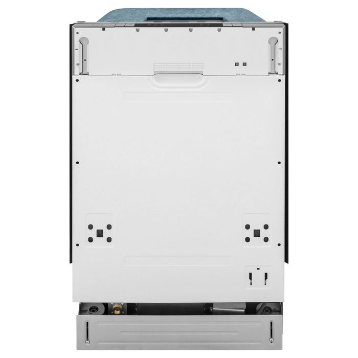 ZLINE Dishwashers ZLINE 18 in. Top Control Dishwasher In Custom Panel Ready with Stainless Steel Tub DW7714-18