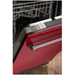 ZLINE Dishwashers ZLINE 18 in. Top Control Dishwasher In Red Gloss Stainless Steel DW-RG-18