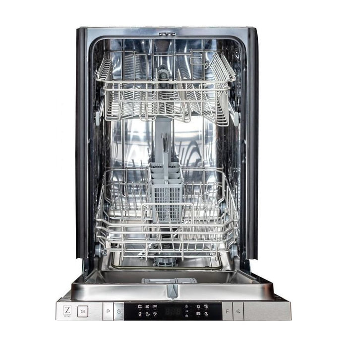 ZLINE Dishwashers ZLINE 18 in. Top Control Dishwasher In Red Matte Stainless Steel DW-RM-18