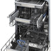 ZLINE Dishwashers ZLINE 18 in. Top Control Tall Dishwasher In Matte Black with 3rd Rack DWV-BLM-18