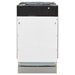ZLINE Dishwashers ZLINE 18 in. Top Control Tall Dishwasher In Stainless Steel with 3rd Rack DWV-304-18