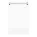 ZLINE 18 in. Top Control Tall Dishwasher In White Matte with 3rd Rack DWV-WM-18