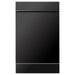 ZLINE Dishwashers ZLINE 18 Inch Compact Black Stainless Steel Top Control Dishwasher with Stainless Steel Tub and Modern Style Handle DW-BS-H-18