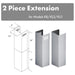 ZLINE Range Hood Accessories ZLINE 2 Piece Chimney Extensions for 12ft Ceiling (2PCEXT-KB/KL2/KL3)
