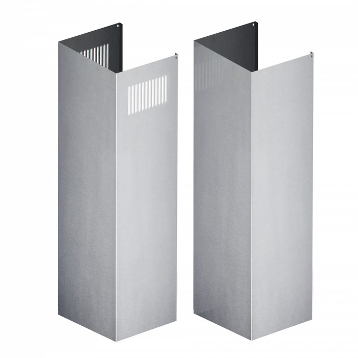 ZLINE 2 Piece Chimney Extensions for 12ft Ceiling (2PCEXT-KB/KL2/KL3)