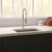 ZLINE Kitchen Sinks ZLINE 23 in. Meribel Undermount Single Bowl DuraSnow® Stainless Steel Kitchen Sink with Bottom Grid, SRS-23S