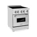 ZLINE 24 In. 2.8 cu. ft. Induction Range with a 3 Element Stove and Electric Oven in Stainless Steel, RAIND-24