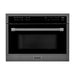 ZLINE 24 in. Built-in Convection Microwave Oven In Black Stainless Steel MWO-24-BS