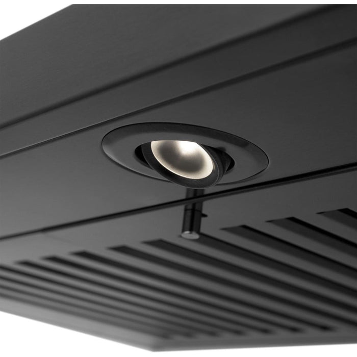 ZLINE 24 in. Convertible Vent Wall Mount Range Hood in Black Stainless Steel, BSKBN-24