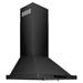 ZLINE 24 in. Convertible Vent Wall Mount Range Hood in Black Stainless Steel, BSKBN-24