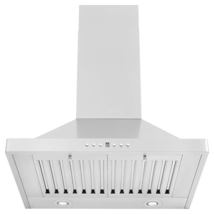 ZLINE 24 in. Convertible Vent Wall Mount Range Hood in Stainless Steel, KB-24