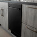 ZLINE Dishwashers ZLINE 24 in. Top Control Dishwasher in Black Stainless Steel DW-BS-24