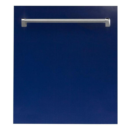 ZLINE 24 in. Top Control Dishwasher In Blue Gloss with Stainless Steel Tub DW-BG-24