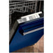 ZLINE Dishwashers ZLINE 24 in. Top Control Dishwasher In Blue Gloss with Stainless Steel Tub DW-BG-24