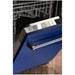 ZLINE Dishwashers ZLINE 24 in. Top Control Dishwasher In Blue Matte with Stainless Steel Tub DW-BM-24