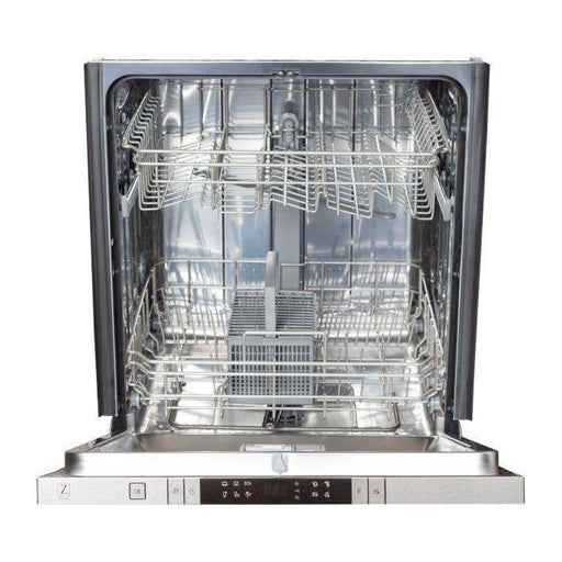 ZLINE 24 in. Top Control Dishwasher In Copper with Stainless Steel Tub and Traditional Style Handle DW-C-H-24