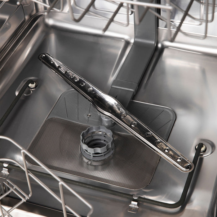 ZLINE 24 in. Top Control Dishwasher in Custom Panel Ready with Stainless Steel Tub DW7713-24