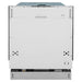 ZLINE 24 in. Top Control Dishwasher in Custom Panel Ready with Stainless Steel Tub DW7713-24