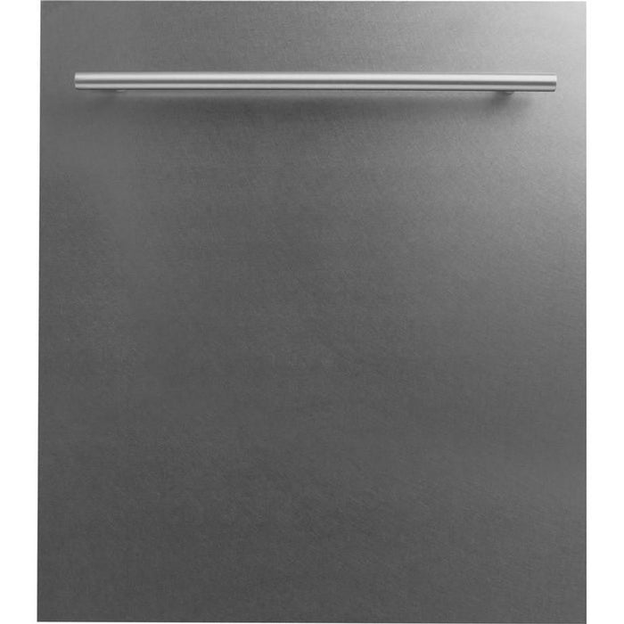 ZLINE 24 in. Top Control Dishwasher in DuraSnow Finished Stainless Steel with Stainless Steel Tub DW-SN-24