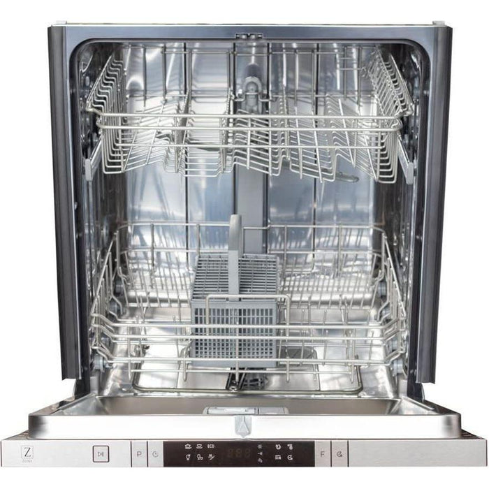 ZLINE Dishwashers ZLINE 24 in. Top Control Dishwasher in DuraSnow Finished Stainless Steel with Stainless Steel Tub DW-SN-24