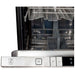 ZLINE 24 in. Top Control Dishwasher In DuraSnow Finished Stainless Steel with Traditional Handle DW-SN-H-24