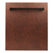 ZLINE Dishwashers ZLINE 24 in. Top Control Dishwasher In Hand-Hammered Copper with Traditional Style Handle DW-HH-H-24