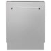 ZLINE Dishwashers ZLINE 24 in. Top Control Tall Tub Dishwasher In DuraSnow Stainless Steel and 3rd Rack DWV-SN-24