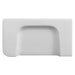 ZLINE 24 in. Venice Farmhouse Apron Front Reversible Single Bowl Fireclay Kitchen Sink with Bottom Grid in White Gloss FRC5120-WH-24