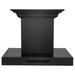 ZLINE 24 in. Wall Mount Range Hood In Black Stainless Steel with CrownSound Speakers BSKENCRN-BT-24