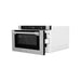 ZLINE Microwaves ZLINE 24-Inch 1.2 cu. ft. Built-in Microwave Drawer with a Traditional Handle in DuraSnow Stainless Steel (MWD-1-SS-H)