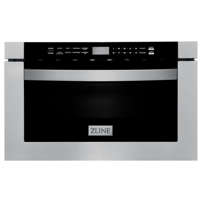 ZLINE 24 Inch 1.2 Cu. Ft. Microwave Drawer In Stainless Steel MWD-1