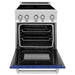 ZLINE 24 Inch 2.8 cu. ft. Induction Range with a 3 Element Stove and Electric Oven in Blue Matte, RAIND-BM-24