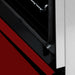 ZLINE 24 Inch Gas Range In DuraSnow Stainless Steel and Red Gloss Door RGS-RG-24