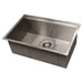 ZLINE 27 in. Garmisch Undermount Single Bowl Stainless Steel Kitchen Sink with Bottom Grid and Accessories, SLS-27