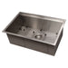 ZLINE 27 in. Garmisch Undermount Single Bowl Stainless Steel Kitchen Sink with Bottom Grid and Accessories, SLS-27