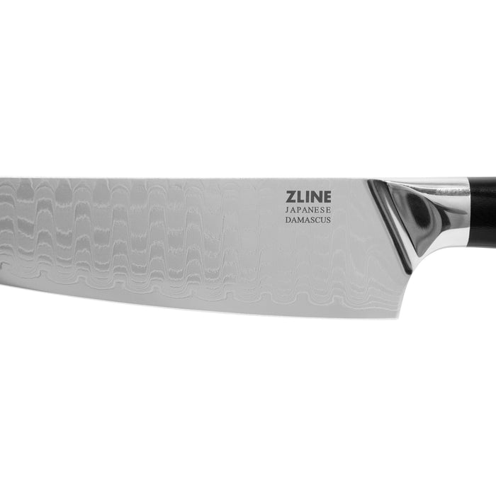 ZLINE 3-Piece Professional Japanese Damascus Steel Kitchen Knife Set, KSETT-JD-3