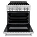 ZLINE Ranges ZLINE 30" 4.0 cu. ft. Gas Burner, Electric Oven with Griddle in Stainless Steel, RA-GR-30