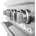ZLINE Ranges ZLINE 30" 4.0 cu. ft. Gas Burner, Electric Oven with Griddle in Stainless Steel, RA-GR-30