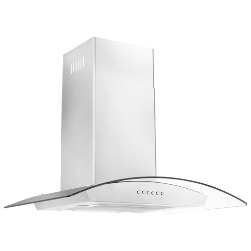 ZLINE 30 in. Alpine Series Professional Ducted Vent Wall Mount Range Hood in Stainless Steel, ALP70WL-30