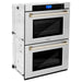 ZLINE Wall Ovens ZLINE 30 In. Autograph Edition Double Wall Oven with Self Clean and True Convection in Stainless Steel and Gold, AWDZ-30-G