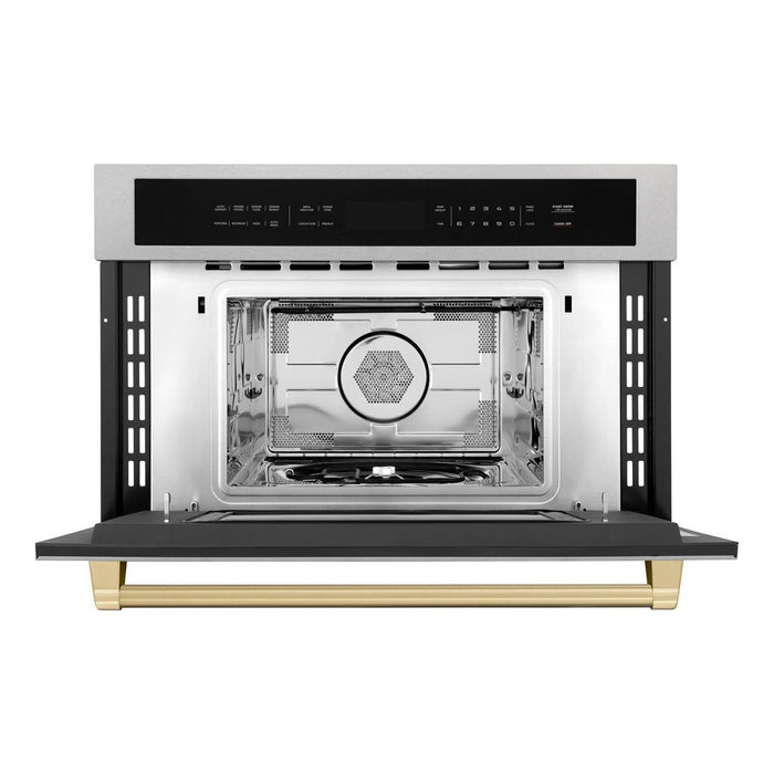 ZLINE Microwaves ZLINE 30 in. Built-in Convection Microwave Oven with Speed and Sensor Cooking