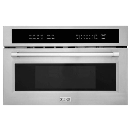 ZLINE Microwaves Stainless Steel / Stainless Steel ZLINE 30 in. Built-in Convection Microwave Oven with Speed and Sensor Cooking